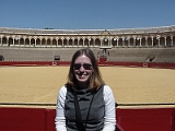 Erica At Bull Ring In Sevilla